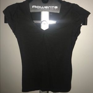 The Limited Black V-Neck Tee